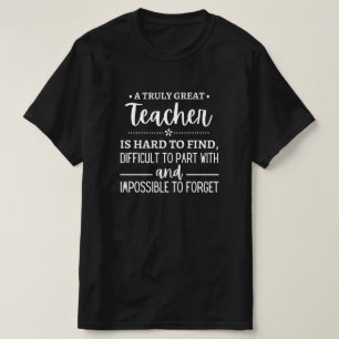 Camiseta professor Gift, um verdadeiro professor Excelente
