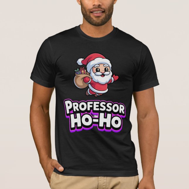 Camiseta Professor Ho Ho Christmas (Frente)