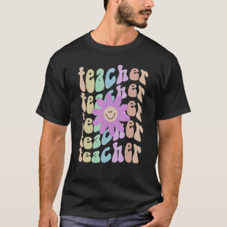 Camiseta PROFESSOR I Ensina Pó de Esquadra Elementar da Esc