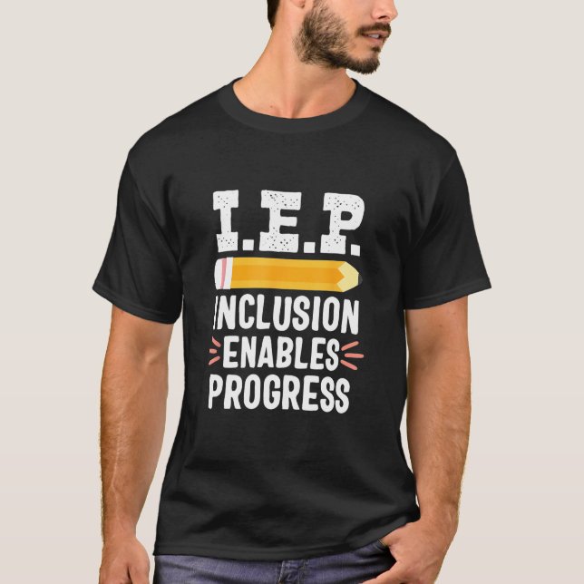 Camiseta Professor - IEP Incluindo o Progresso da Educação  (Frente)