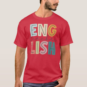 Camiseta Professor Inglês Feliz Primeiro 100 Dias O