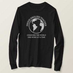 Camiseta Professor inglês orgulhoso Professor Inglês Engr