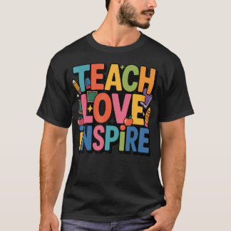 Camiseta Professor Inspira Professor Sala de Aula Escola Po