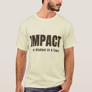 Camiseta Professor Inspirador Um Aluno de Cada Vez