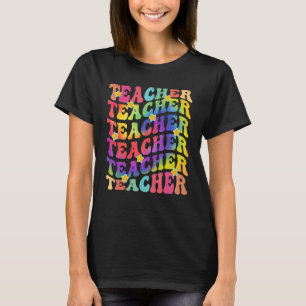 Camiseta Professor Inspirational Colorful School T
