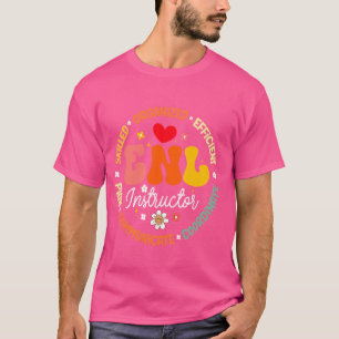 Camiseta Professor instrutor ENL Esquadrão: inglês novo idi