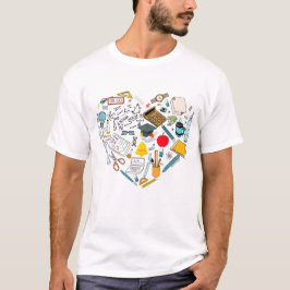 Camiseta Professor Instrutor Professor Tool Heart