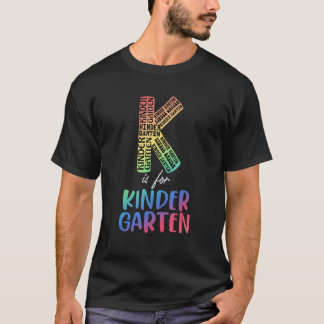 Camiseta Professor K é para Professor de Jardim de Infância