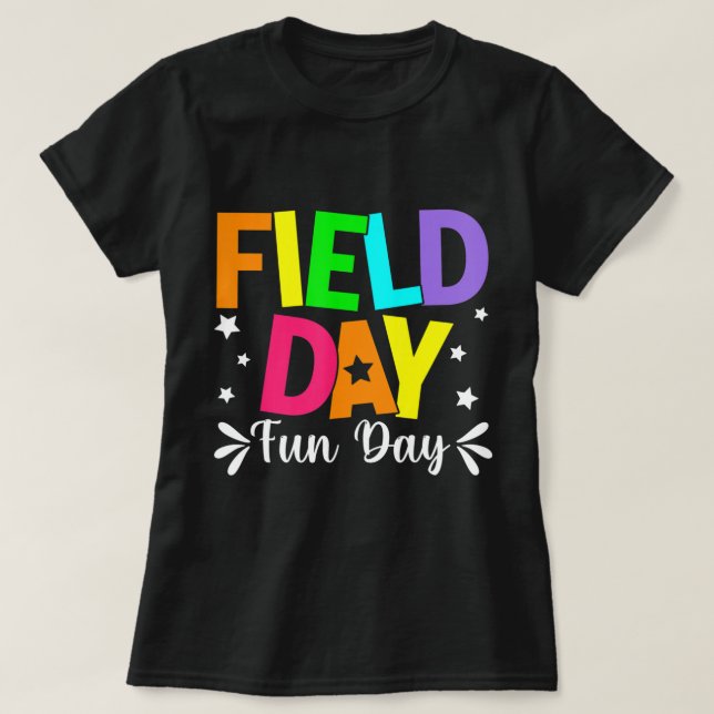 Camiseta Professor Ki no Dia de Diversão de Campo Escolar n (Frente do Design)