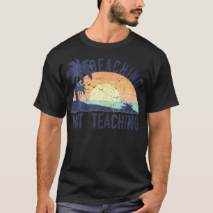 Camiseta Professor legal de férias de verão não lecionando