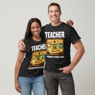 CAMISETA PROFESSOR - LEMBRADOR DE TRABALHOS DE CASA ESPECIA