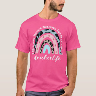 Camiseta Professor Life Rainbow 13