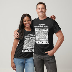 CAMISETA PROFESSOR - MARCADOR DE HORÁRIO DE DETENÇÃO
