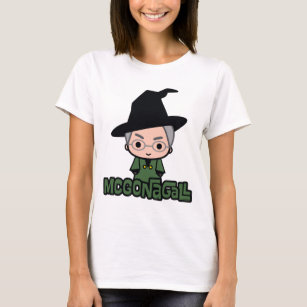 Camiseta Professor McGonagall Personagem de desenho animado