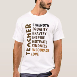 Camiseta Professor Melanin História Negra Mês Negro African