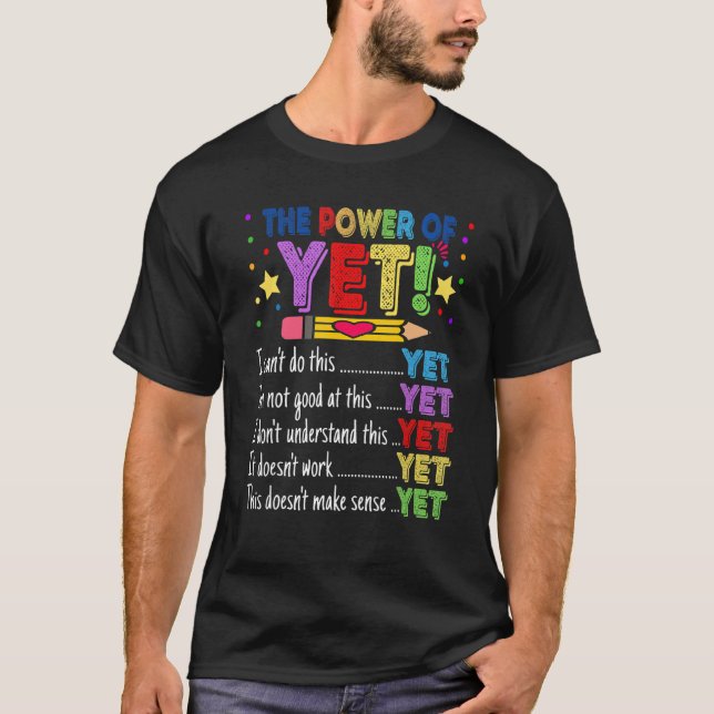 Camiseta Professor Mentalidade de Crescimento Jardim de Inf (Frente)