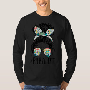 Camiseta Professor Messy Bun Paraprofessionnelle W