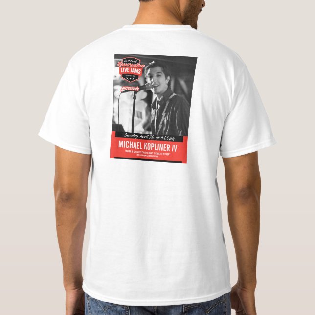 Camiseta Professor: Michael Kopliner IV (Verso)