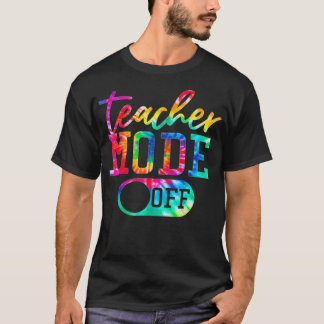 Camiseta Professor Modo Fora Do Típico Corante No Dia Passa