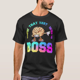 Camiseta Professor Motivational State Testing quem manda