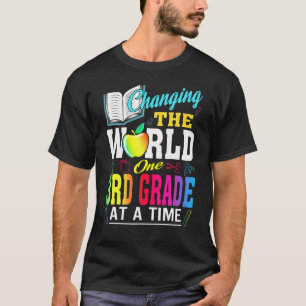 Camiseta Professor Mudando O Mundo Um Terceiro Grau De Cada