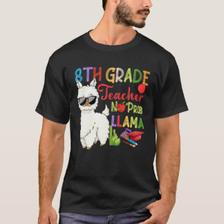 Camiseta Professor Não Prob Llama Funny Llama Back T