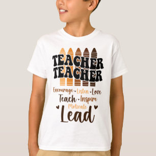 Camiseta Professor Negro Giz de Melanina Mês da História Ne