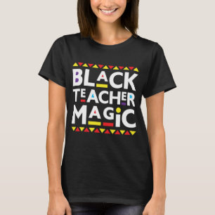 Camiseta Professor negro História negra mágica mês de 2022