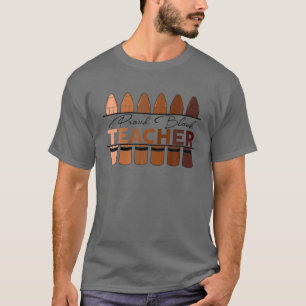Camiseta Professor negro orgulhoso de História negra profes