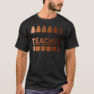 Camiseta Professor negro orgulhoso de História negra profes