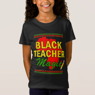Camiseta Professor negro Professor mago professor negro mês