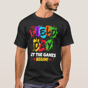 Camiseta Professor no Dia de Campo Primeiro Dia do Ensino