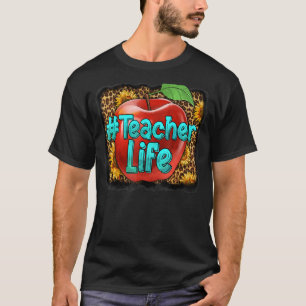 Camiseta Professor Ocidental Couro de Leopardo Professor Vi