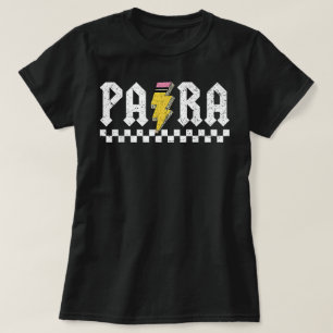 Camiseta Professor Paraprofissional Para-Esquadrão Paraprof