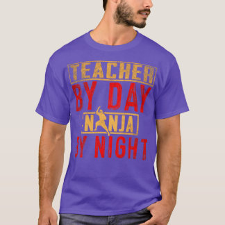 Camiseta Professor Por Dia Ninja Por Noite