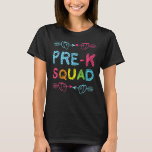 Camiseta Professor Pré-Escolar no Quadrado K De Volta À Esc