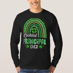 Camiseta Professor Principal Luckiest Ever Rainbow Rua Patr