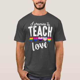 Camiseta Professor promete ensinar orgulho ao orgulho LGBT
