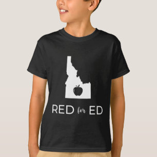 Camiseta Professor Red Para Ed Idaho Public Education 2