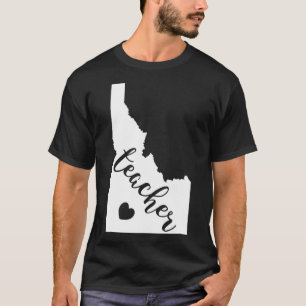 Camiseta Professor Red Para Educação Pública Ed Idaho 8