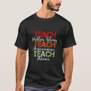 Camiseta Professor Resolução de Problemas Perseverar Paciên