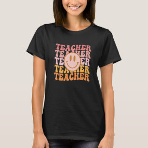 Camiseta Professor Retro Groover Inspirational Colorful Bac