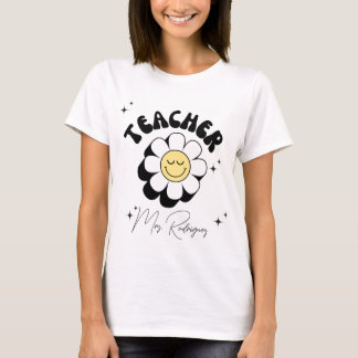 Camiseta Professor Retro Groovy