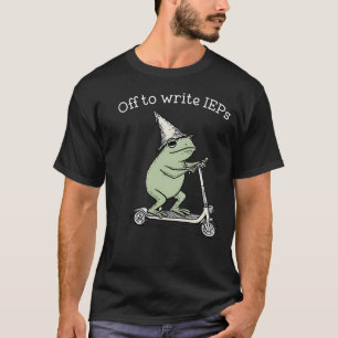Camiseta Professor Sapo Para Escrever IEPs