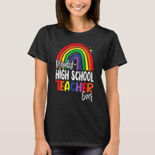 Camiseta Professor Segundo grau Mais Promissor De Todos Eu 