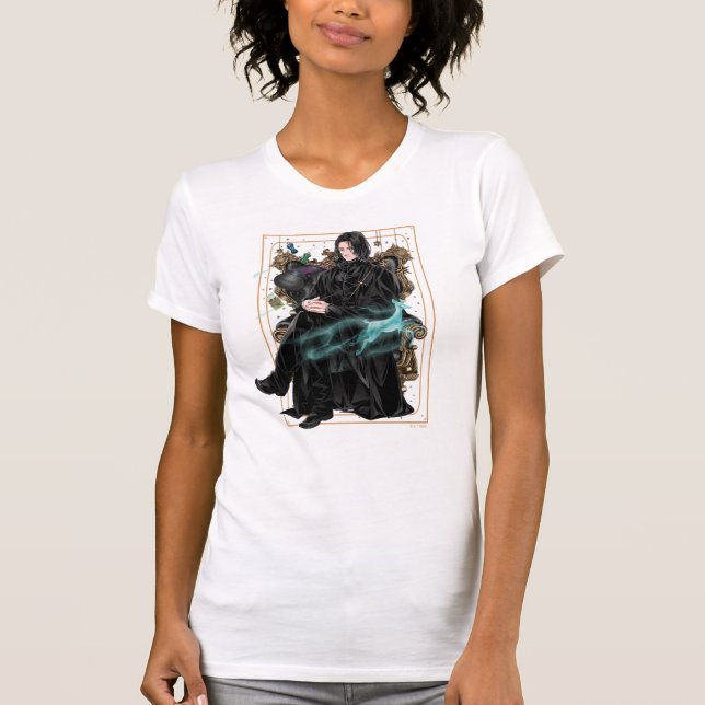 Camiseta Professor Severus Snape Sentado (Frente)