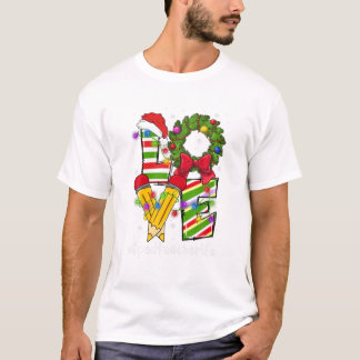 Camiseta Professor Sped Life Santa Hat