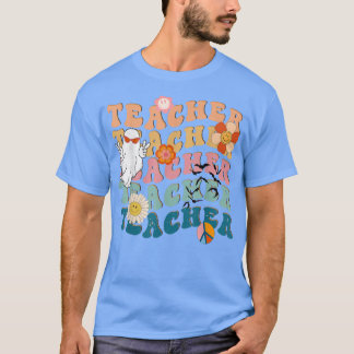 Camiseta Professor Spooker Engraçado Pumpkin Fantasma Hallo