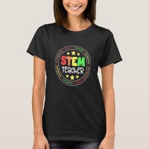 Camiseta Professor STEAM de volta às aulas STEM especial Ap