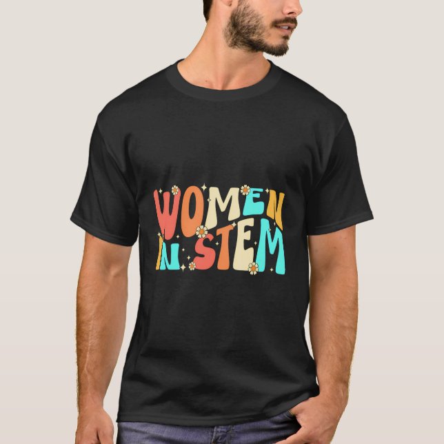 Camiseta Professor Stem Science Engineering Math Tech De Vo (Frente)